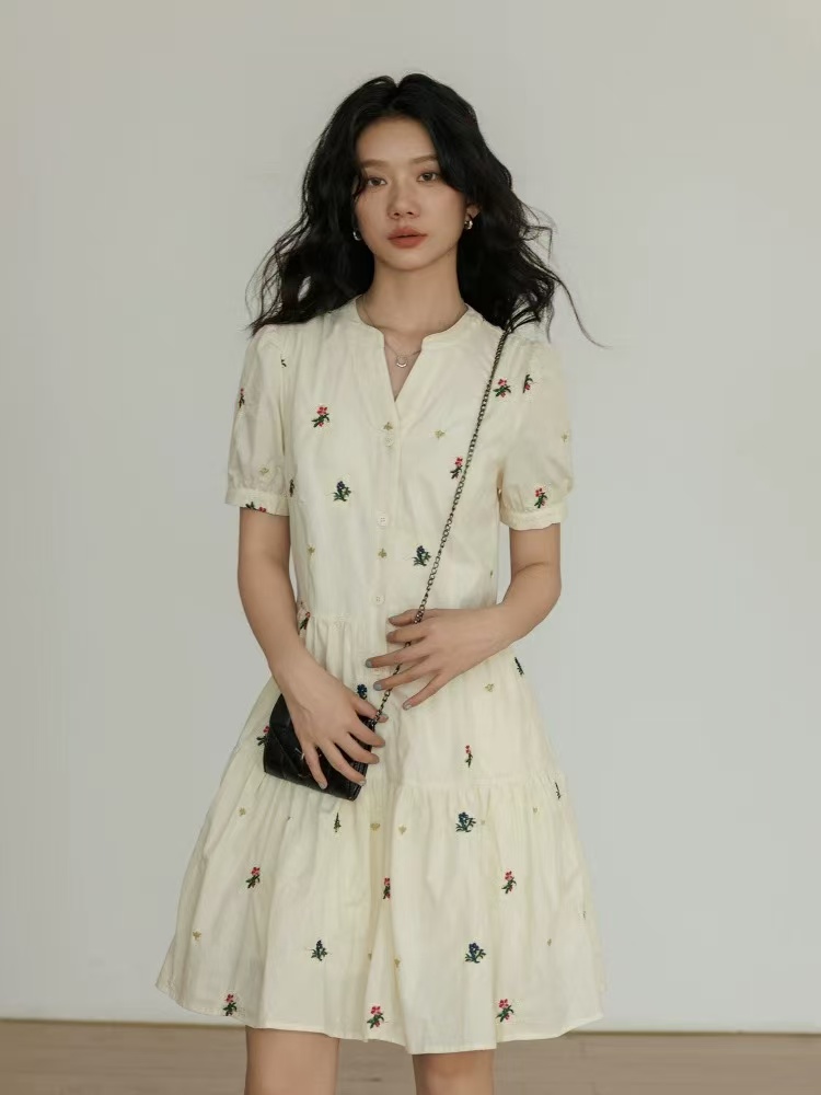 Wrap Front Midi Dress